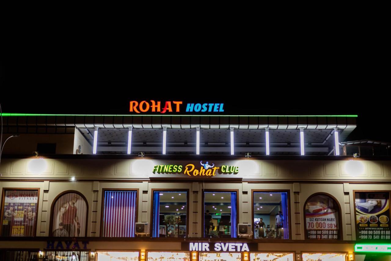 Rohat Hostel Qoʻqon Exterior foto
