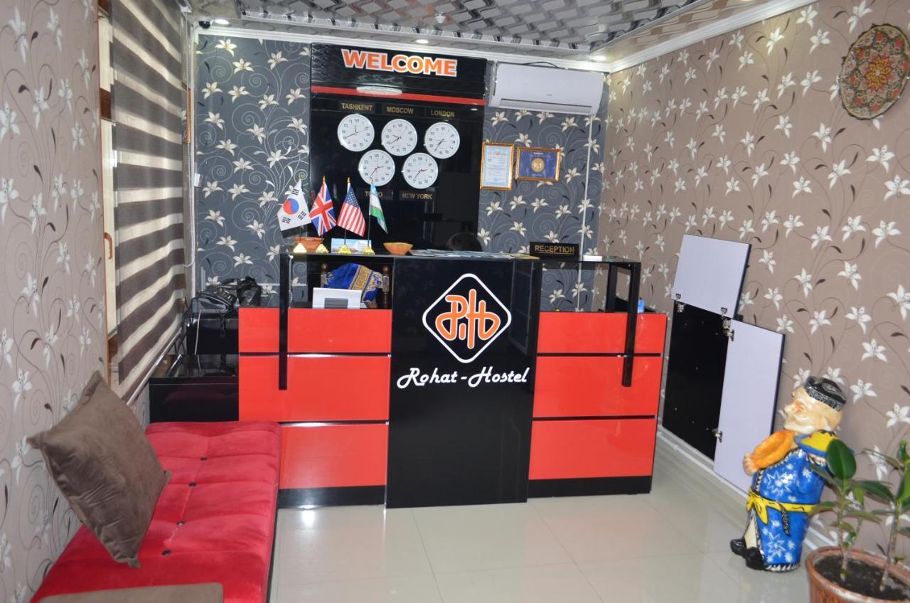 Rohat Hostel Qoʻqon Exterior foto