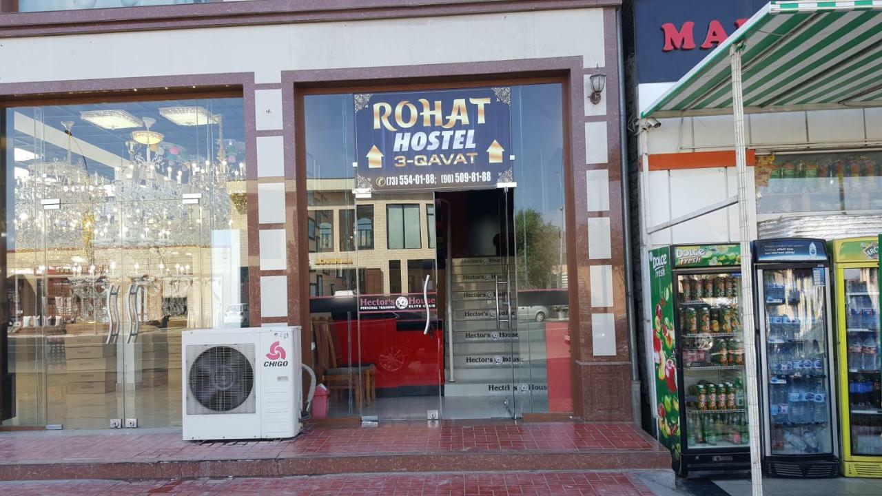 Rohat Hostel Qoʻqon Exterior foto