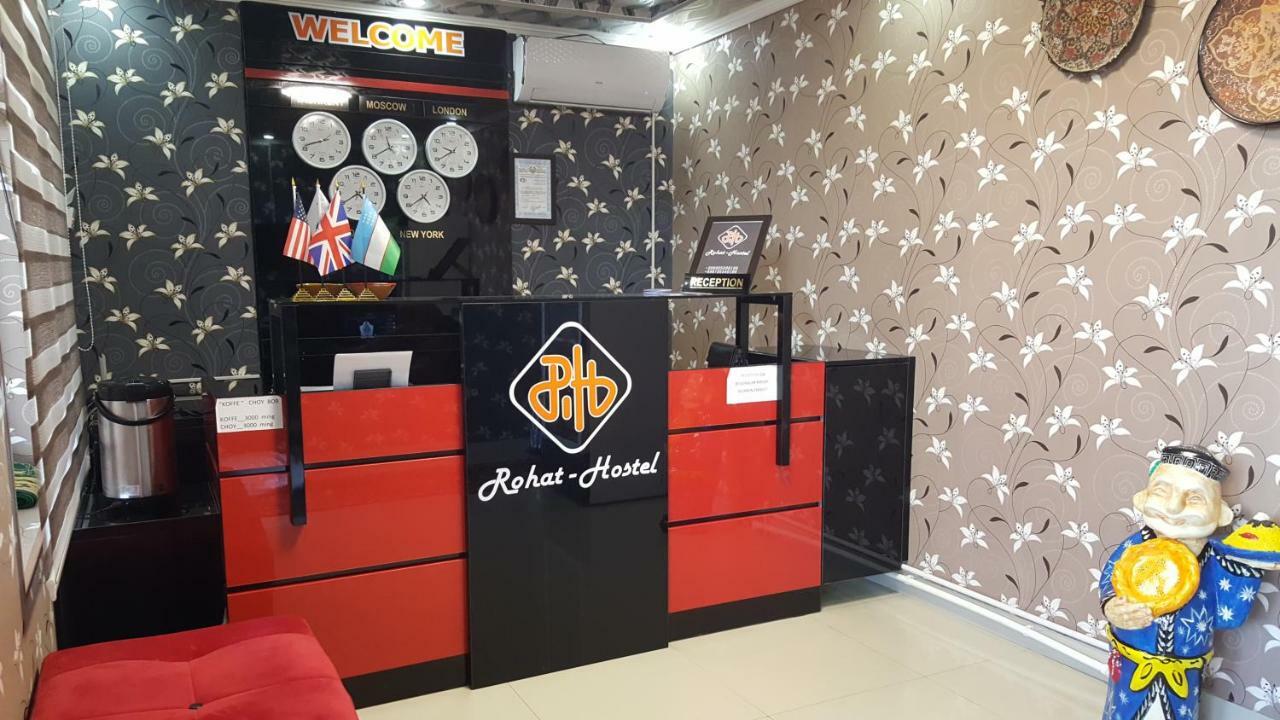 Rohat Hostel Qoʻqon Exterior foto