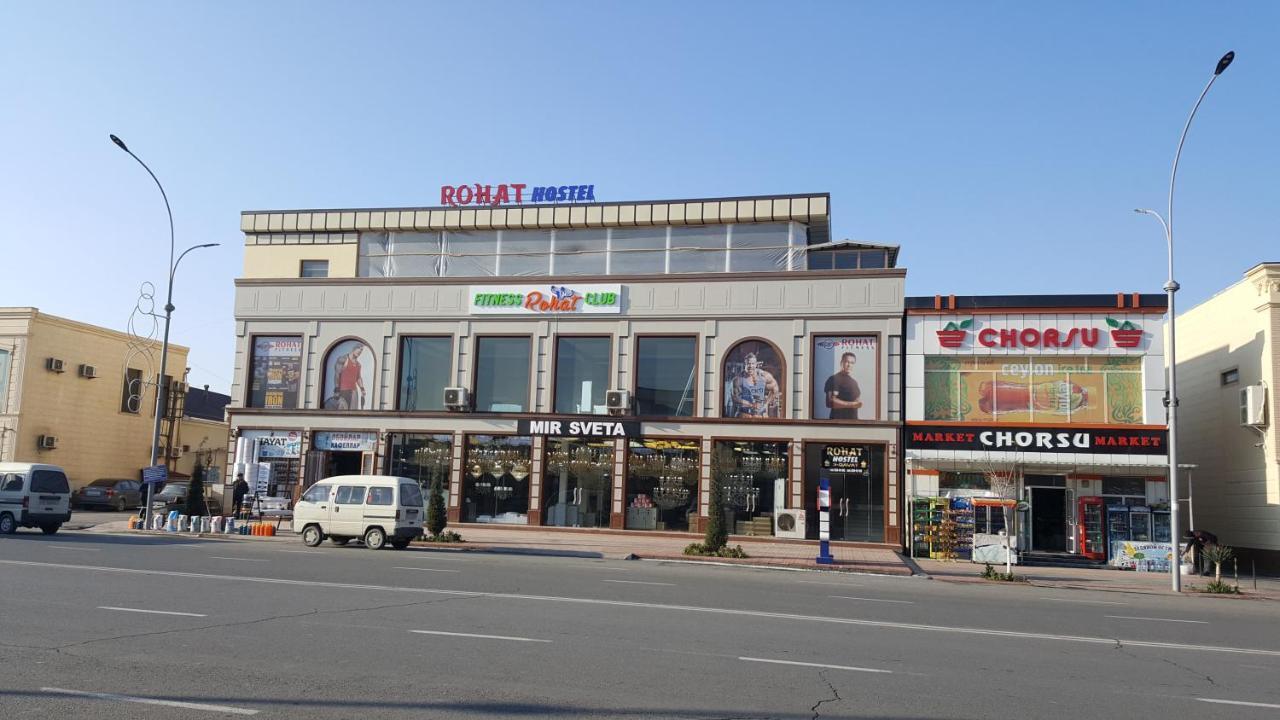 Rohat Hostel Qoʻqon Exterior foto